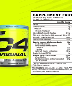 Alternative view of C4 Original Pre Workout Powder Watermelon 50 servidas