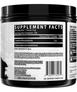 Alternative view of Nutrex Creatina Monohidratada 500g 100 Servidas
