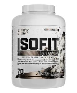 Nutrex Whey Protein Isolate Powder IsoFit Cookies and Cream