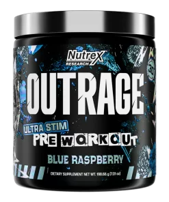 Nutrex Outrage Blue Raspberry