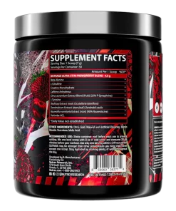 Alternative view of Nutrex Outrage Fruit Punch