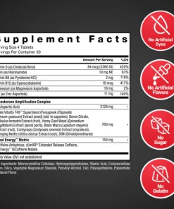 Alternative view of Force Factor Test X180 Boost