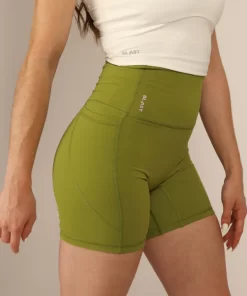 Pocket Mid Short Steel Musgo