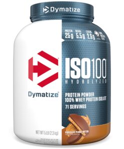 Dymatize ISO 100 Peanut Butter 5 lbs