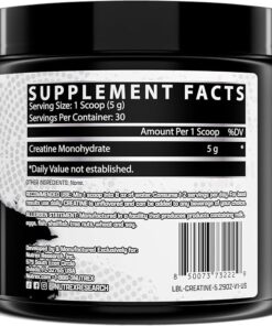 Alternative view of Nutrex Creatina Monohidratada 150g 30 Servidas