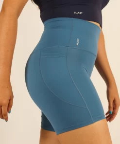 Pocket Mid Short Steel Blue