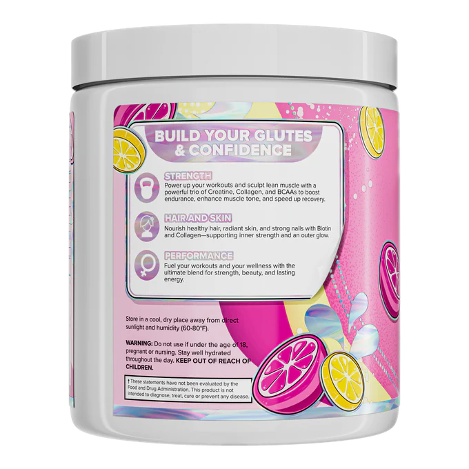 Nutrex Creatina Women - Pink Lemonade - 30 SERV - Imagen 2