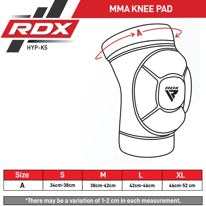 RDX K5 Knee Pads - Black - Imagen 4