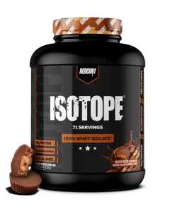 Redcon Proteina Isotope - Mantequilla Maní 5lbs 71 serv