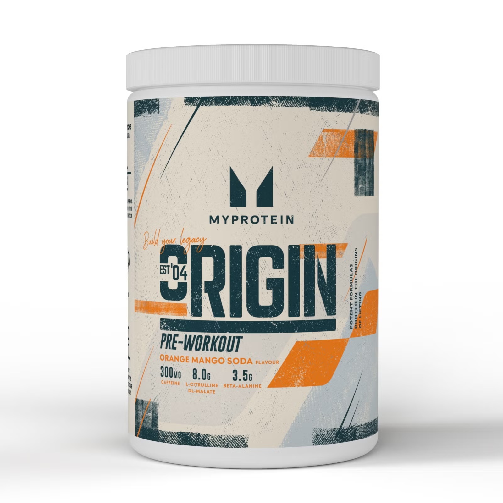 MyProtein Origin Pre - Orange Mango- 30 Serv