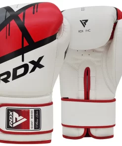 RDX F7 Ego Boxing Gloves White/Red