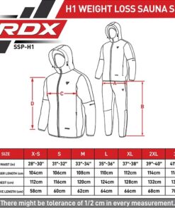 RDX H1 Traje Sauna perdida de Peso Azul - Imagen 5