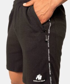 Alternative view of GW Harvey Track Shorts - Black