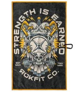 RF Towel - Strength is Earned