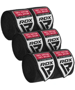 RDX WX Hand Wraps 3 pack Black