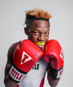 Alternative view of TITLE Super Shleld X2  MouthGuard Yellow