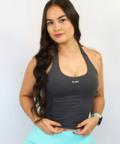Blast Muse Halter Top Gray