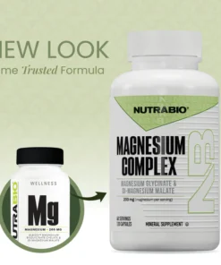 Alternative view of NUTRABIO Magnesio 200 MG - 120 CAPS
