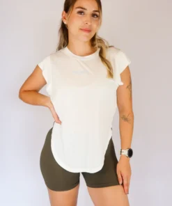 Blast Flow Tee - White