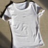 Blast Ribbed Tee - White