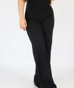 Blast Wide Leg Pant - Black
