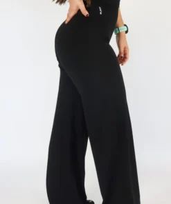 Alternative view of Blast Wide Leg Pant - Black