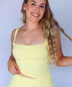 Alternative view of Blast Sunny Tank Top Yellow