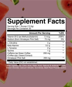 Alternative view of Raw CBUM Essential Preworkout Sour Watermelon
