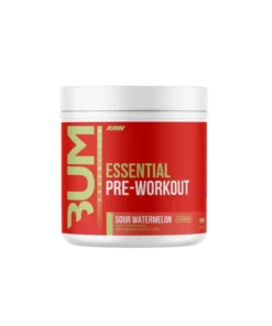 Raw CBUM Essential Preworkout Sour Watermelon