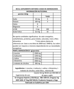 Alternative view of USN BCAA+Amino - Blueberry - 30 Serv