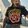 RF Ember Rose - Crop Top