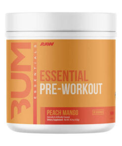Raw CBUM Essential Peach Mango