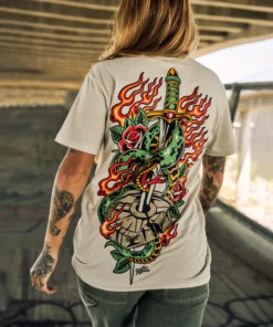 Alternative view of RF Venom & Iron - Active Tee