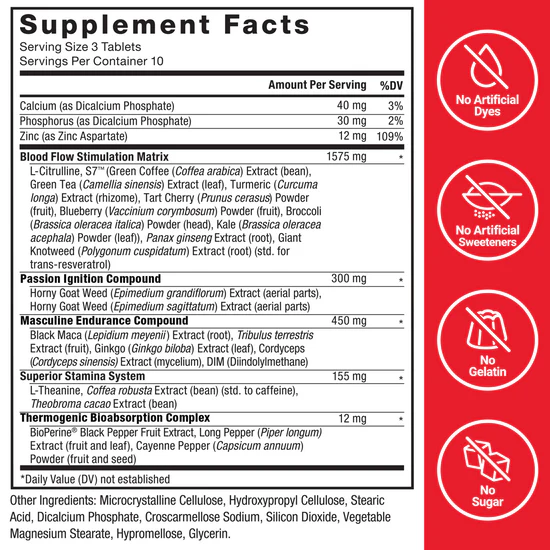Force Factor Capsulas SCORE XXL 30 Unidades - Imagen 2