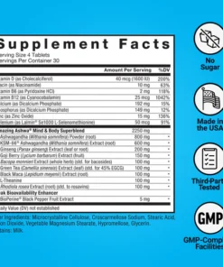 Alternative view of Force Factor Tabletas de ASHWAGANDHA-120UDS