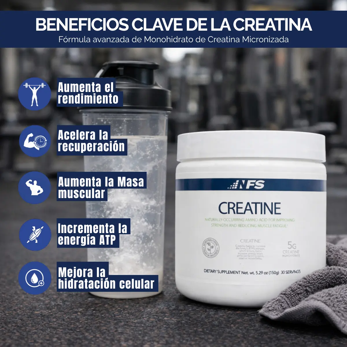 IFS Micronized Creatine 150 Gramos - Imagen 2