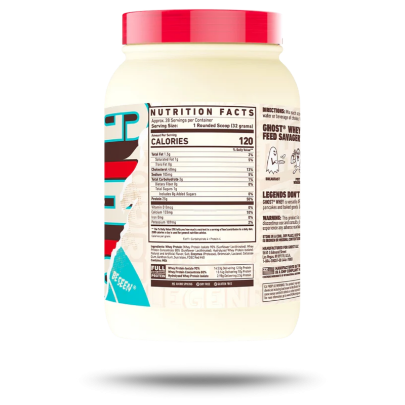 Ghost Whey - Marshmallow Cereal - 26 Serv - Imagen 2