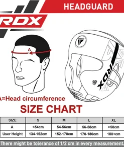 RDX F6 Kara Careta - Negro/Rojo - Imagen 4