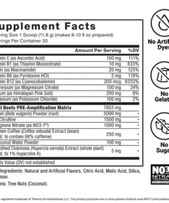 Alternative view of Force Factor TOTAL BEETS Preworkout - 30 SERV