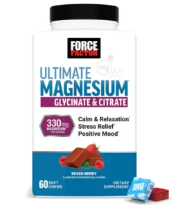 Force Factor Ultimate Magnesio 60 GOMITAS