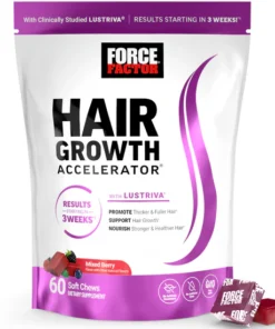 Force Factor HAIR GROWTH - 60 Gomitas