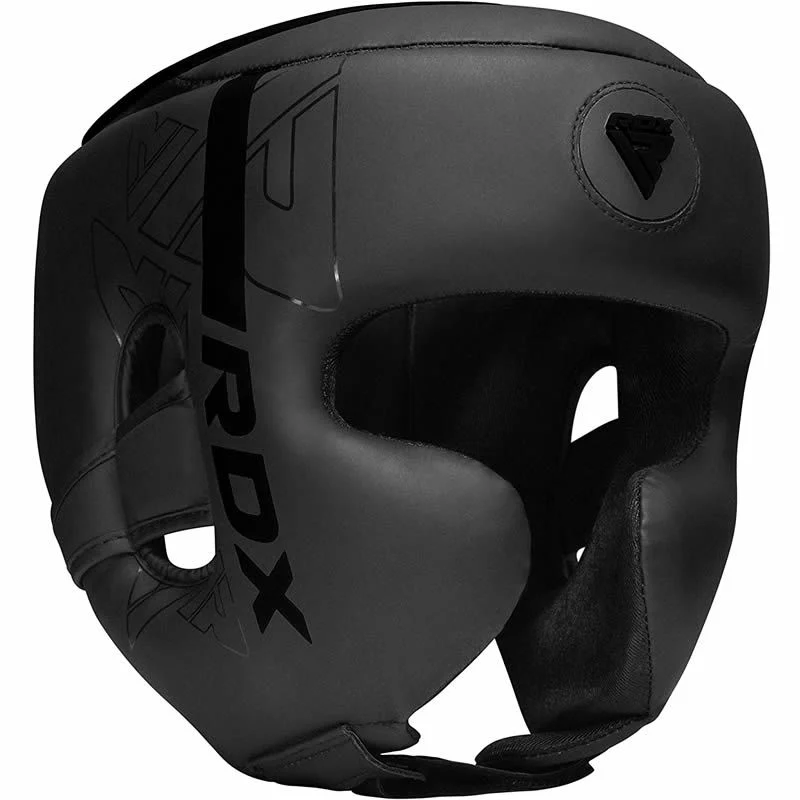 RDX F6 Kara Head Guard - Black/Black - Imagen 2