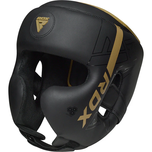 RDX F6 Kara Head Guard - Black/Gold