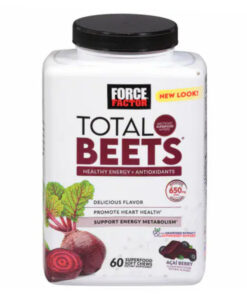 Force Factor Total BEETS Remlacha - 60 Gomitas