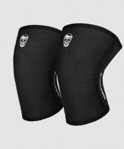 Gymreapers 5MM Knee Sleeves  Black/White