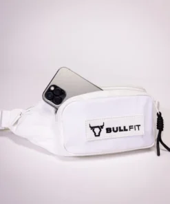 Bull Fit Frickin Fanny Pack White