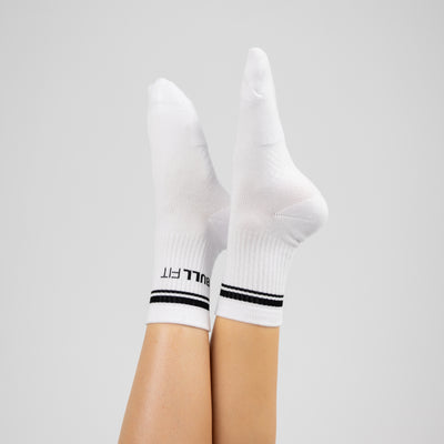 Bull Fit Tubular Performance Socks - White - Imagen 5