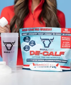 Bull Fit De-Calf Non-Stim Pre-Workout 40 Servidas- Helado - Imagen 4
