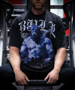 Bull Fit Modern Combat Oversized Premium Tee - Imagen 4