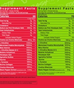 Bull Fit De-Calf Non-Stim Pre-Workout 40 Serv Limonada de cereza - Imagen 2